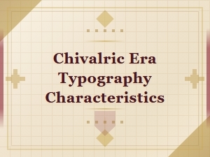 Letterforms of the Round Table