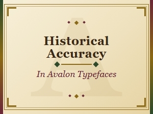 Arthurian Fonts and the Quest for Historical Accuracy