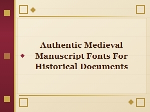 Crafting Authentic Calligraphy for Historical Manuscripts